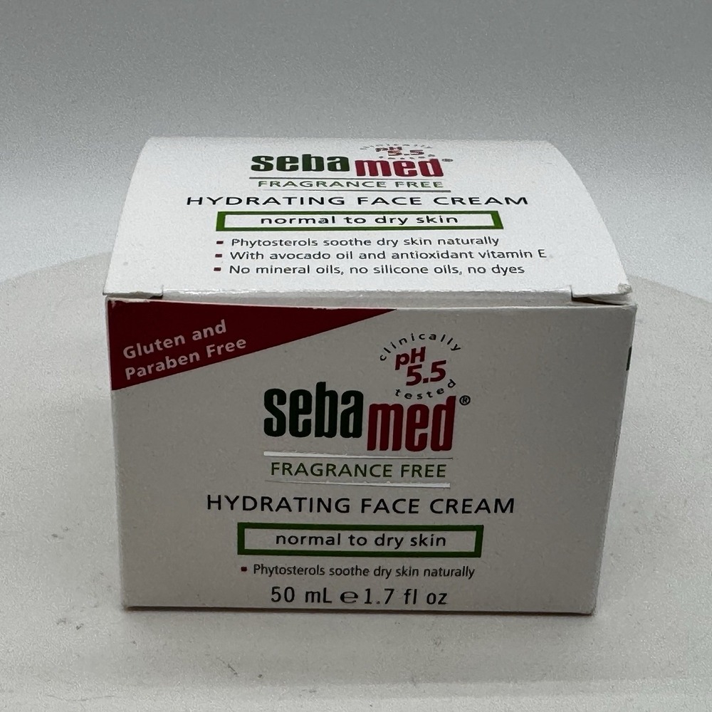 NEW SebaMed Hydrating Face Cream Fragrance Free Normal to Dry Skin 50 ml 1.7 Oz
